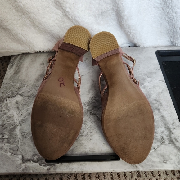 Report Blush Pink Strappy Heels - Picture 4 of 6